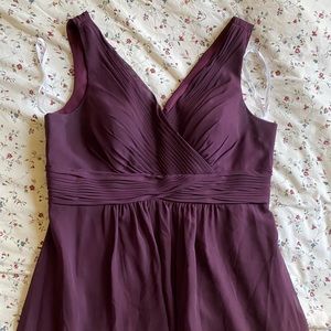 Purple formal dress